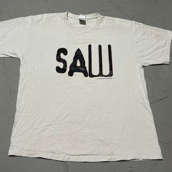 **Rare Vintage 2005 Saw III Release Date Horror Movie Promo T-Shirt** - Picture 1 of 5